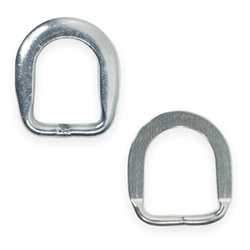 Flat Formed Cinch D-Rings-Stainless Steel