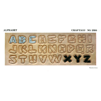 2550 Wooden Alphabet