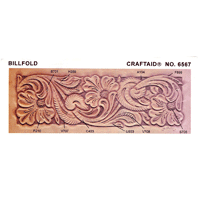 6567 Floral Billfold