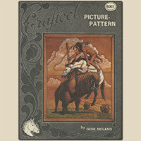 Craftool Picture Pattern 6007 The Buffalo Brave — Tandy Leather Europe
