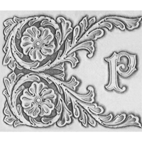 Floral Border Tooling Design