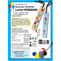 Special Days Non Tooling Bookmark Lesson Plan — Tandy Leather Europe