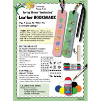 Spring Non Tooling Bookmark Lesson Plan — Tandy Leather Europe