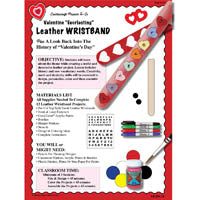 Valentine Non Tooling Wristband Lesson Plan