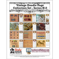 Vintage Doodle Page Collectors Set - Series B12