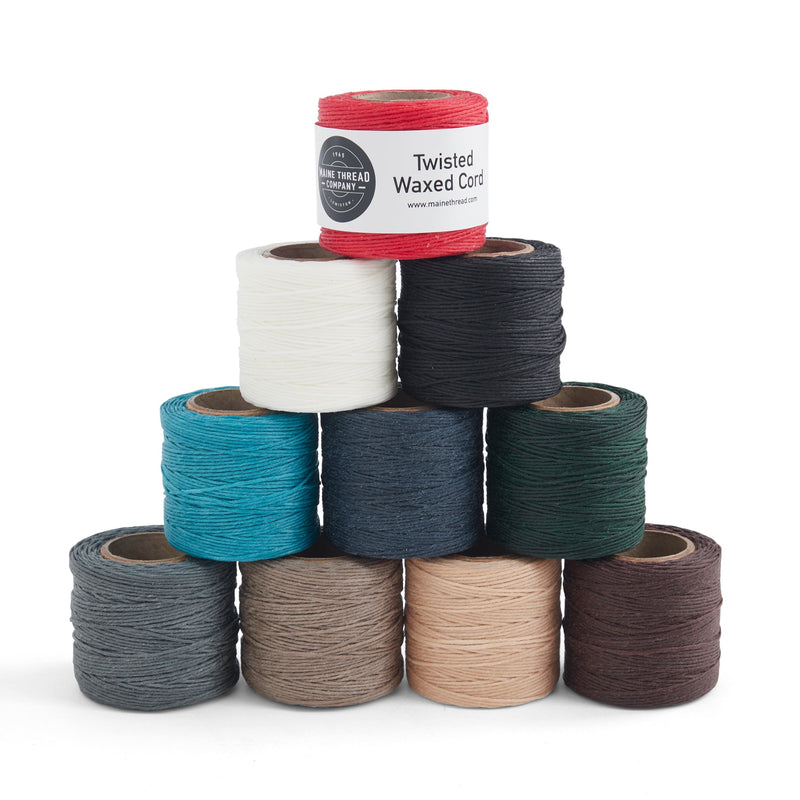 Maine Thread Company Twisted Waxed Poly Cord-Final Sale