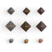 Celtic Pyramid Rivets 6 Pack