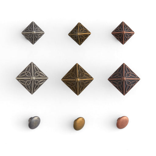 Celtic Pyramid Rivets 6 Pack