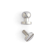 Button Stud 10 Pack Nickel Plate / 5/16" (8 mm)