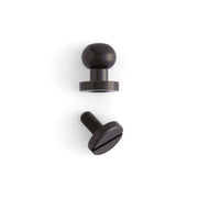 Button Stud 10 Pack Black Plate / 5/16" (8 mm)