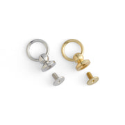Adalynn Button Stud with Strap Hanger