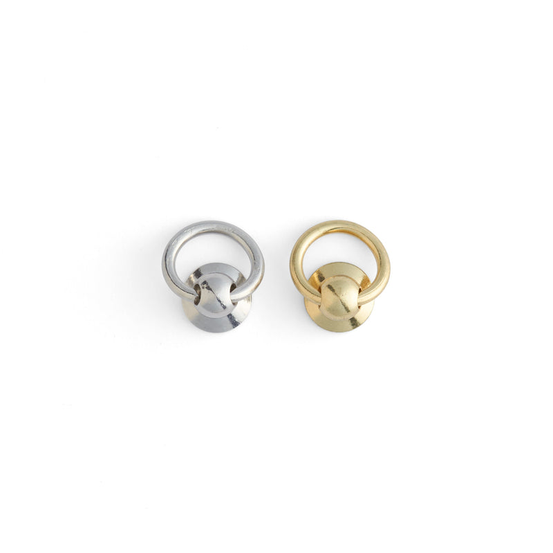 Adalynn Button Stud with Strap Hanger
