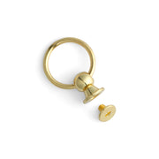 Decorative Button Stud with Loop