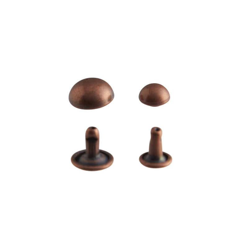 Domed Rivets 100 Pack