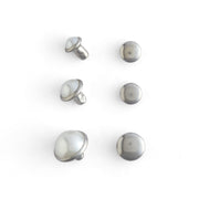 Synthetic Pearl Dome Rivets 10 Pack
