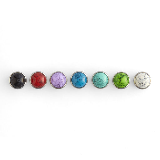 Synthetic Crystal Rivets 10 Pack