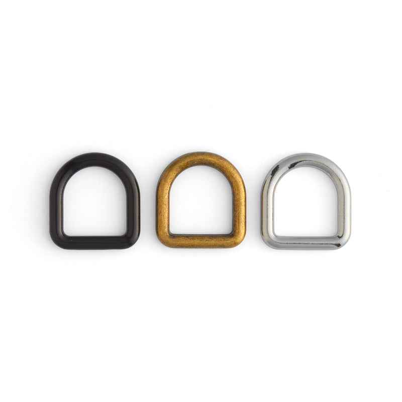 Decorative Solid D-Rings