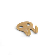 Brass 2-Prong Strap Hook