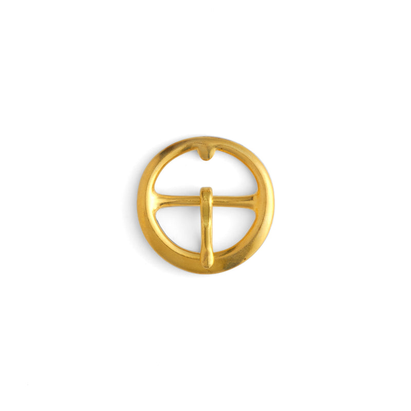Shiloh Brass Round Buckle