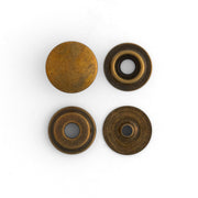 Line Snaps 1,000 Pack Antique Brass Plate / Line 24