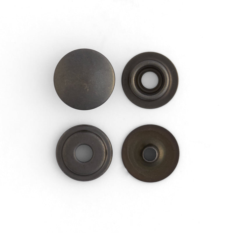 Line Snaps 1,000 Pack Gunmetal Matte / Line 24