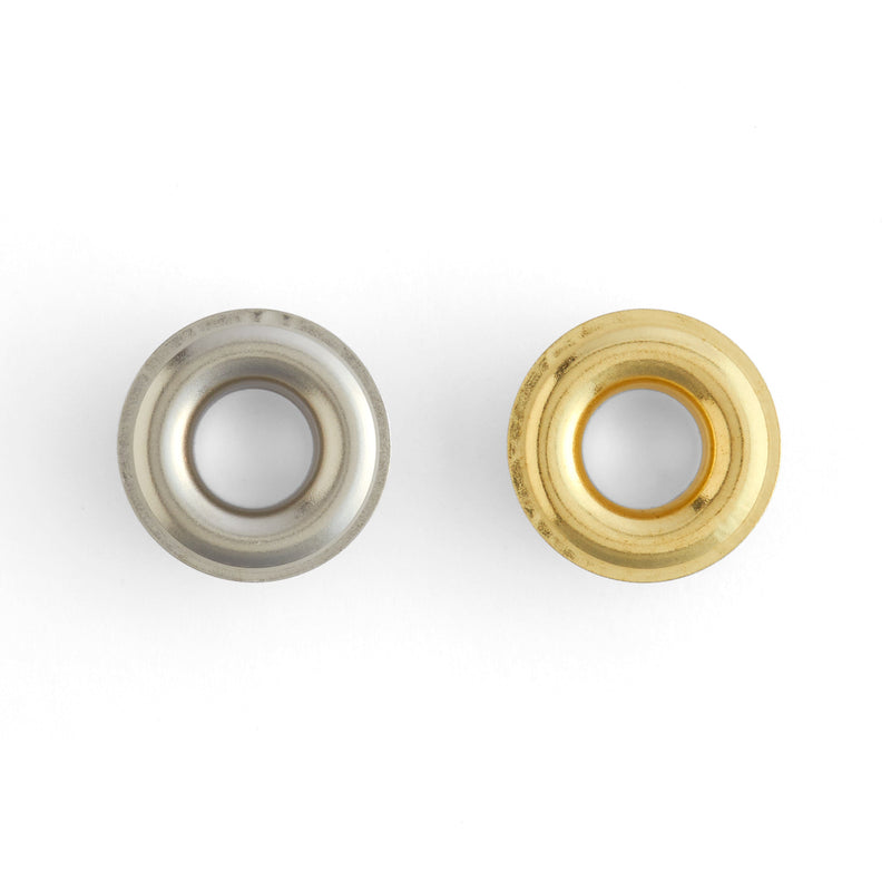 Brass Long Post Grommets 10 Pack