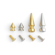 Spiked Rivet Rivetback 10 Pack