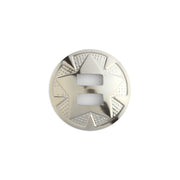 Slotted Round Concho With Star Pack of 10