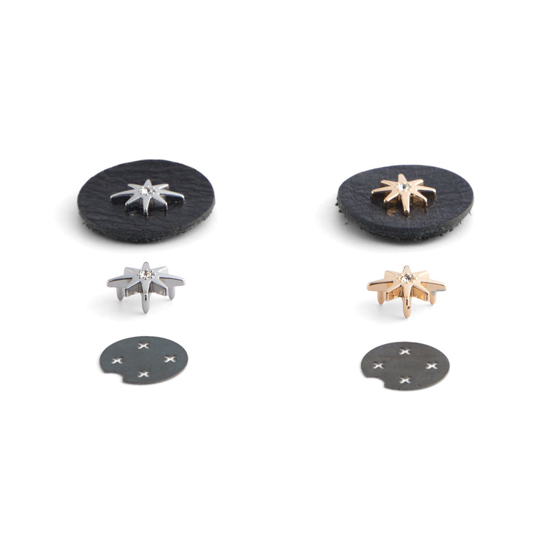 Clous décoratifs étoile mystique (lot de 4)