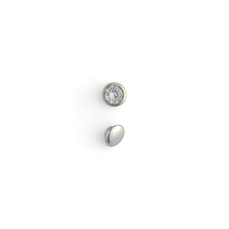 Synthetic Crystal Rivets 10 Pack