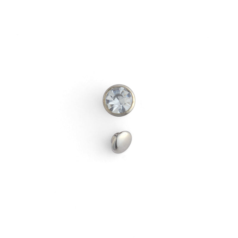 Synthetic Crystal Rivets 10 Pack