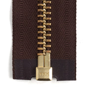YKK #10 Brass Complete Chap Zipper
