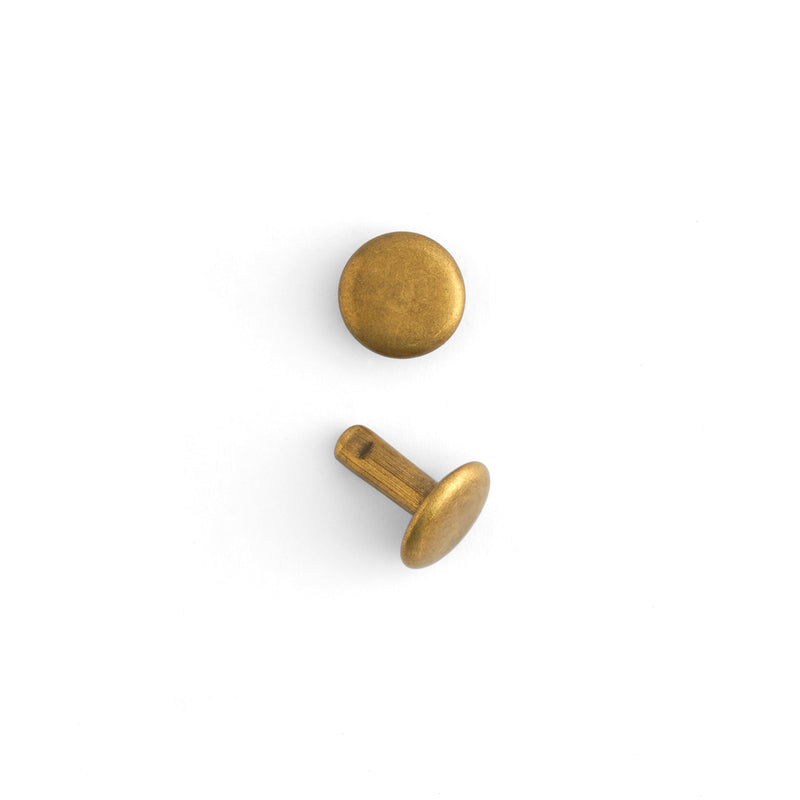 Double Cap Rivets 100 Pack