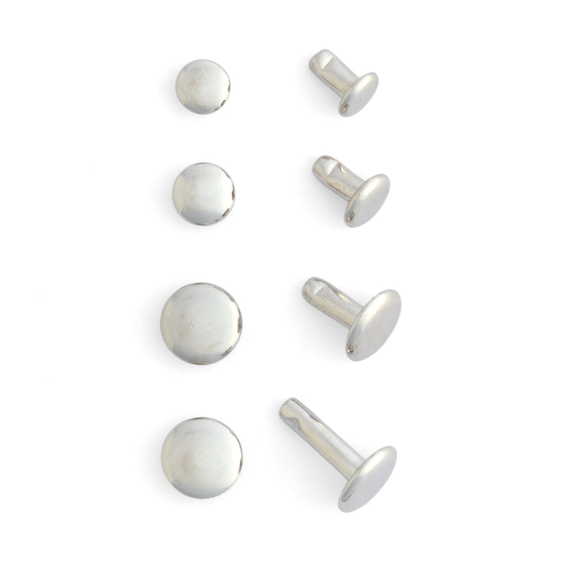 Double Cap Rivets 100 Pack