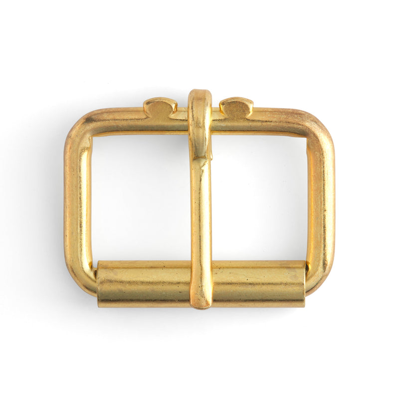 Roller Buckle Brass Plate / 1-3/4" (44 mm)