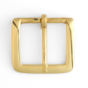 Brass Square Heel Bar Buckle
