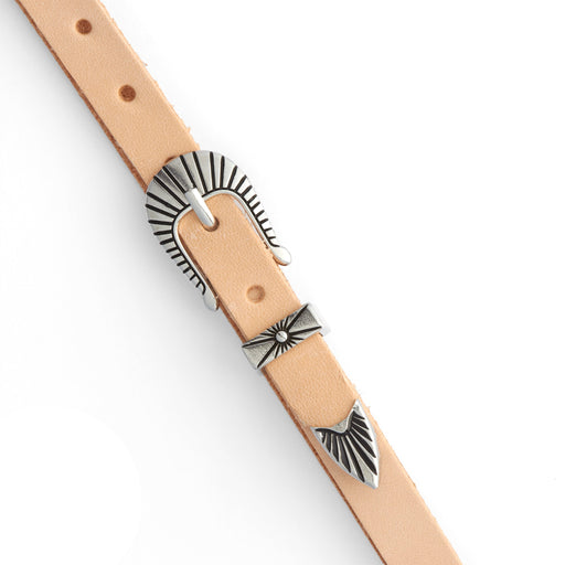 Southwest Decorative Hatband Buckle Set