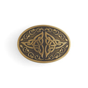 Celtic Triangle Knot Trophy Buckle