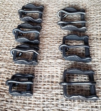 Andalusian Doma Vaquera Strap Buckles Stainless Steel