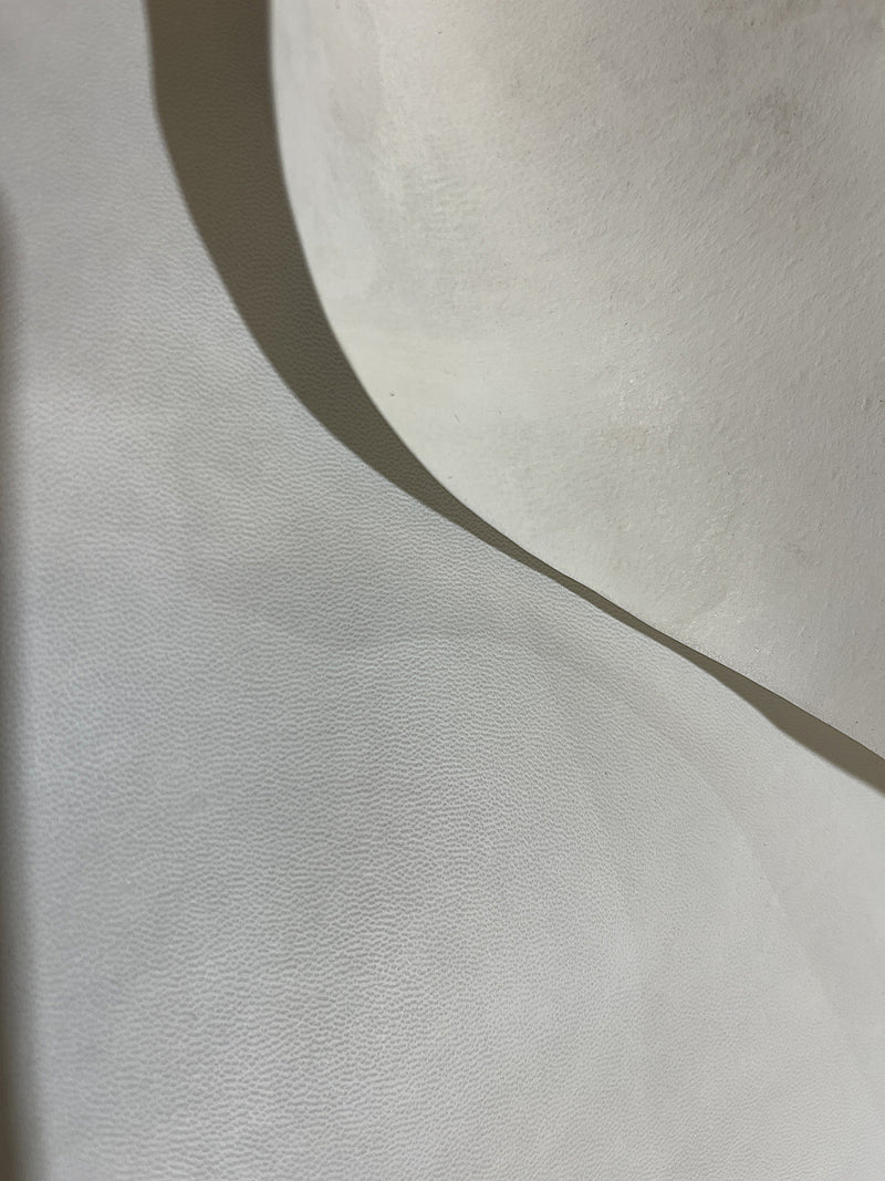Traditional Spanish White Parchment Leather
