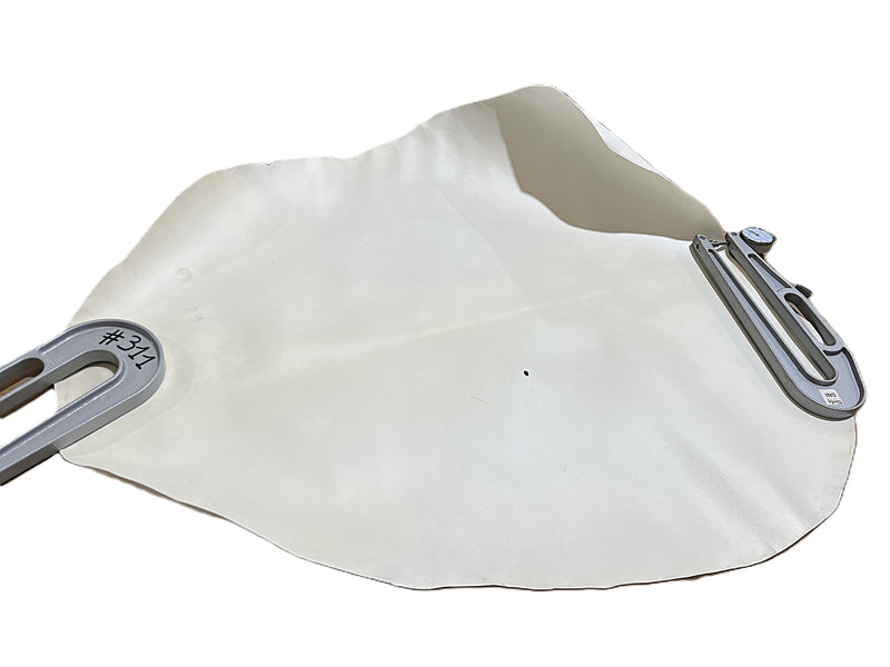 Traditional Spanish White Parchment Leather