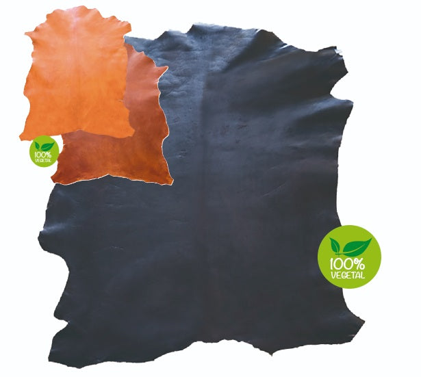 Traditional Spanish Veg-Tan Goatskin Oiled Small Skin