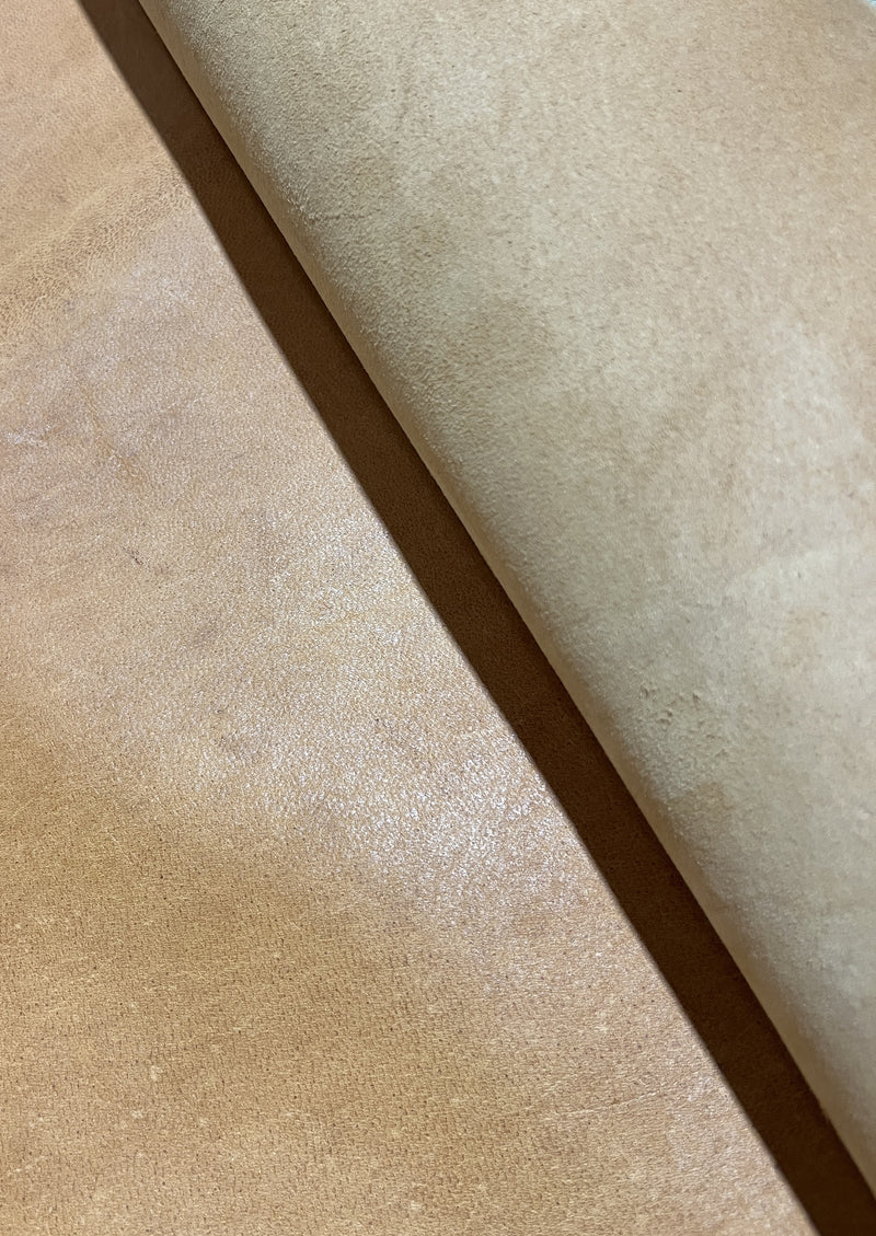 Traditional Spanish Veg-Tan Goatskin Oiled Small Skin