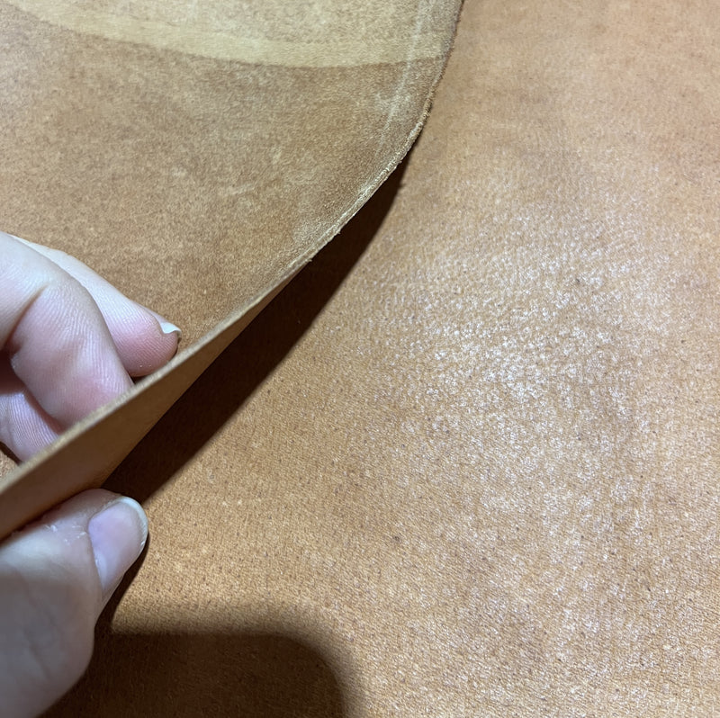 Traditional Spanish Veg-Tan Goatskin Oiled Small Skin