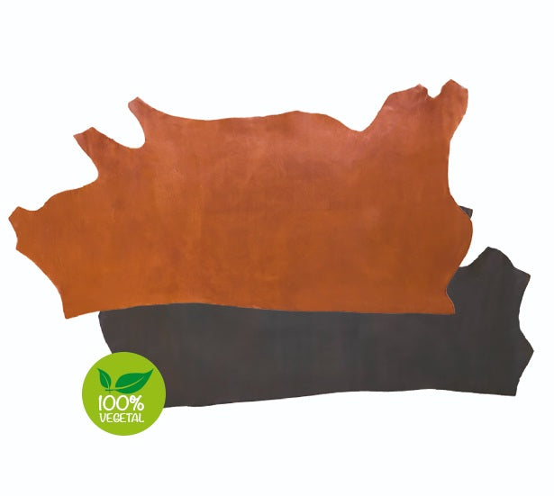 Traditional Spanish Veg-Tan Vaqueta Oiled Side