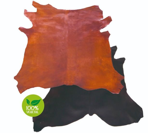 Traditional Spanish Veg-Tan Ternera Oiled Small Skin