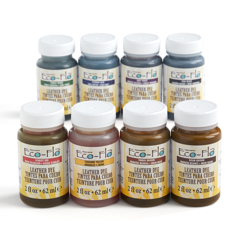 Eco-Flo Leather Dye Pack