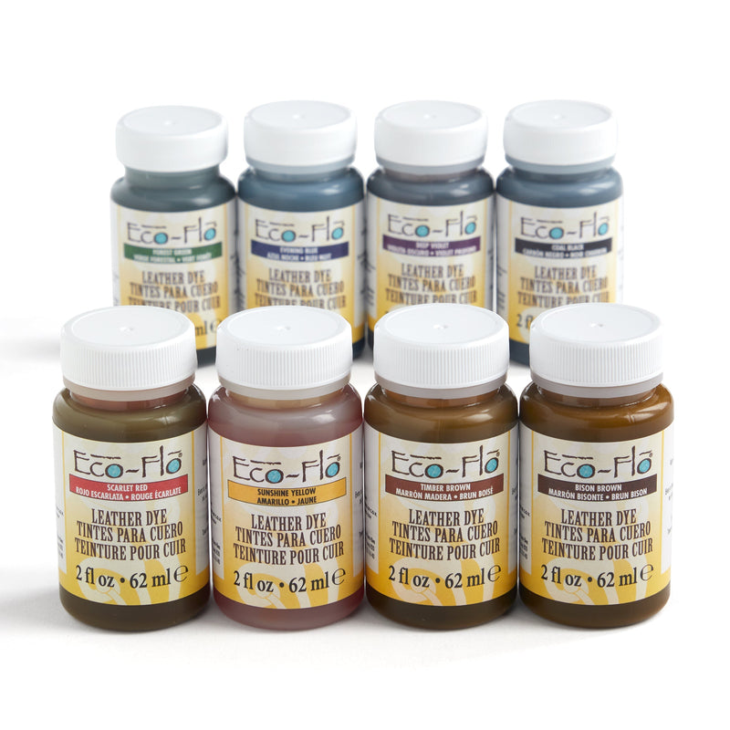 Eco-Flo Leather Dye Pack