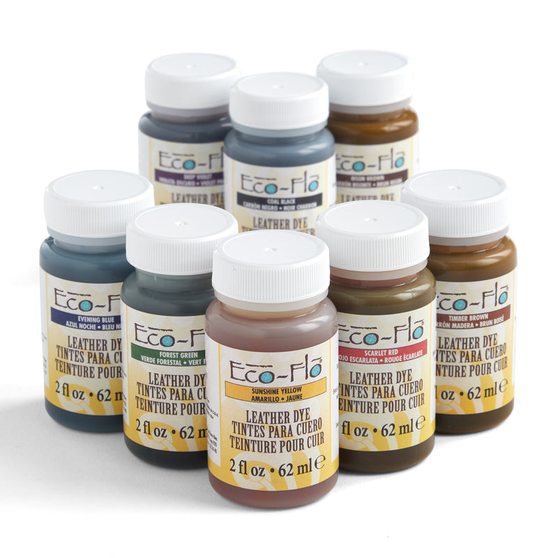 Eco-Flo Leather Dye Pack