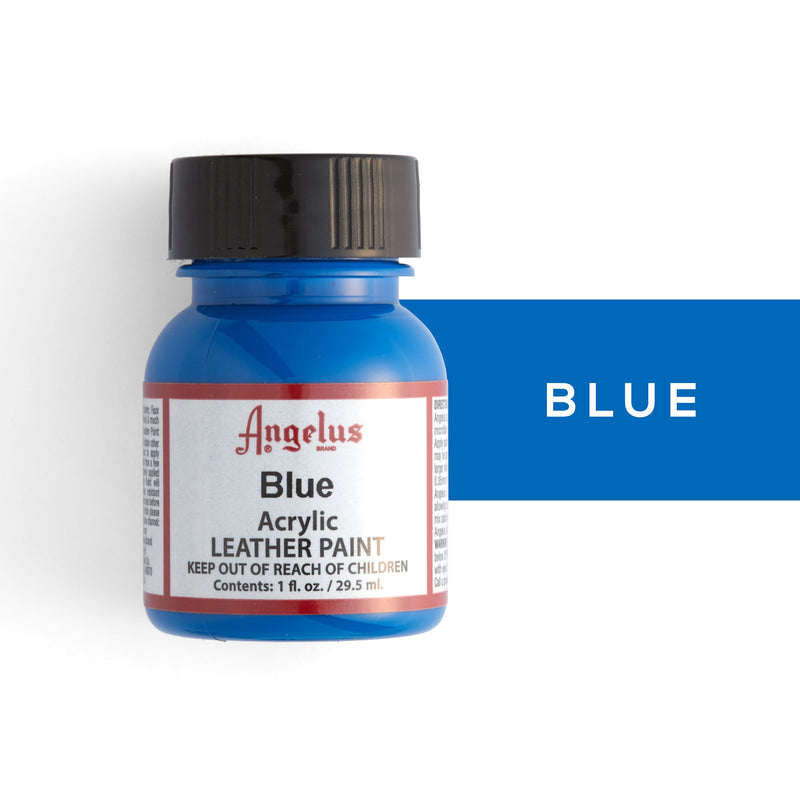 Angelus Leather Paints Blue